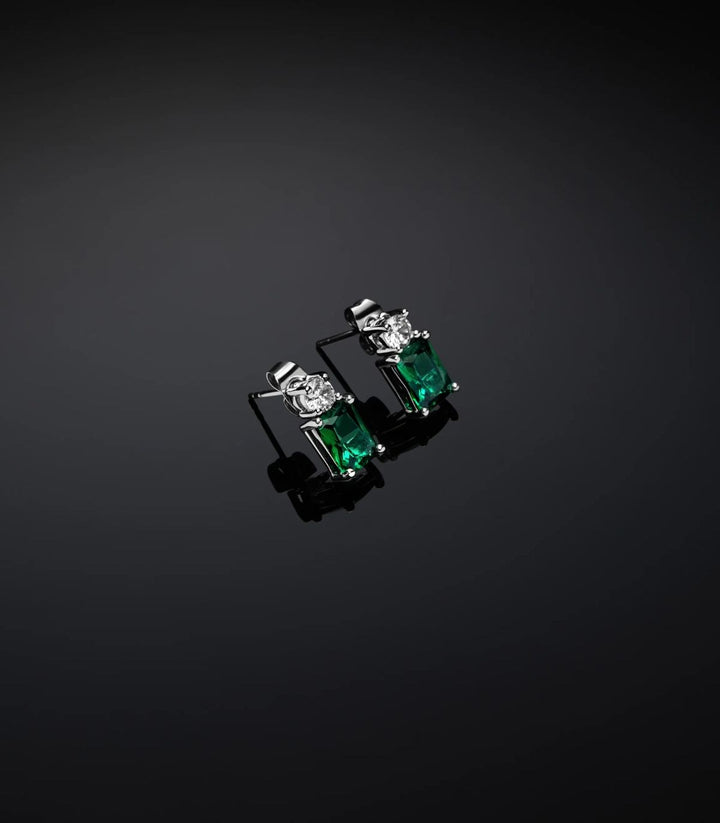 Orecchini Donna Chiara Ferragni Argento 925 Verde Zirconi Bianchi J19AWJ12