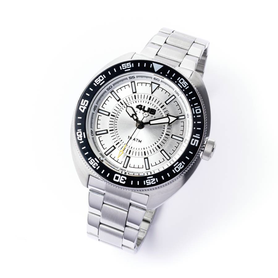 Orologio Uomo 4US Cesare Paciotti Argentè Quarzo Solo Tempo Acciaio T4ST426