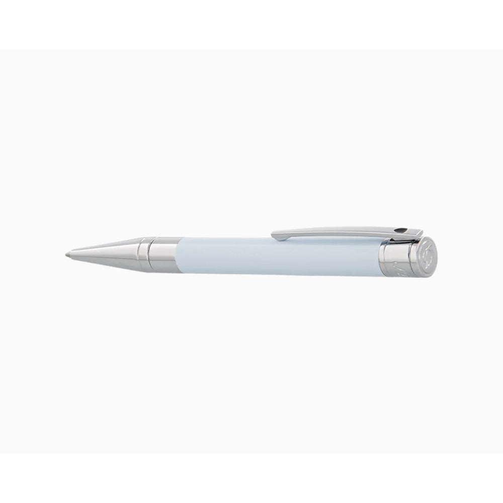 Penna Uomo Dupont Azzurro Acciaio Lucido 265279