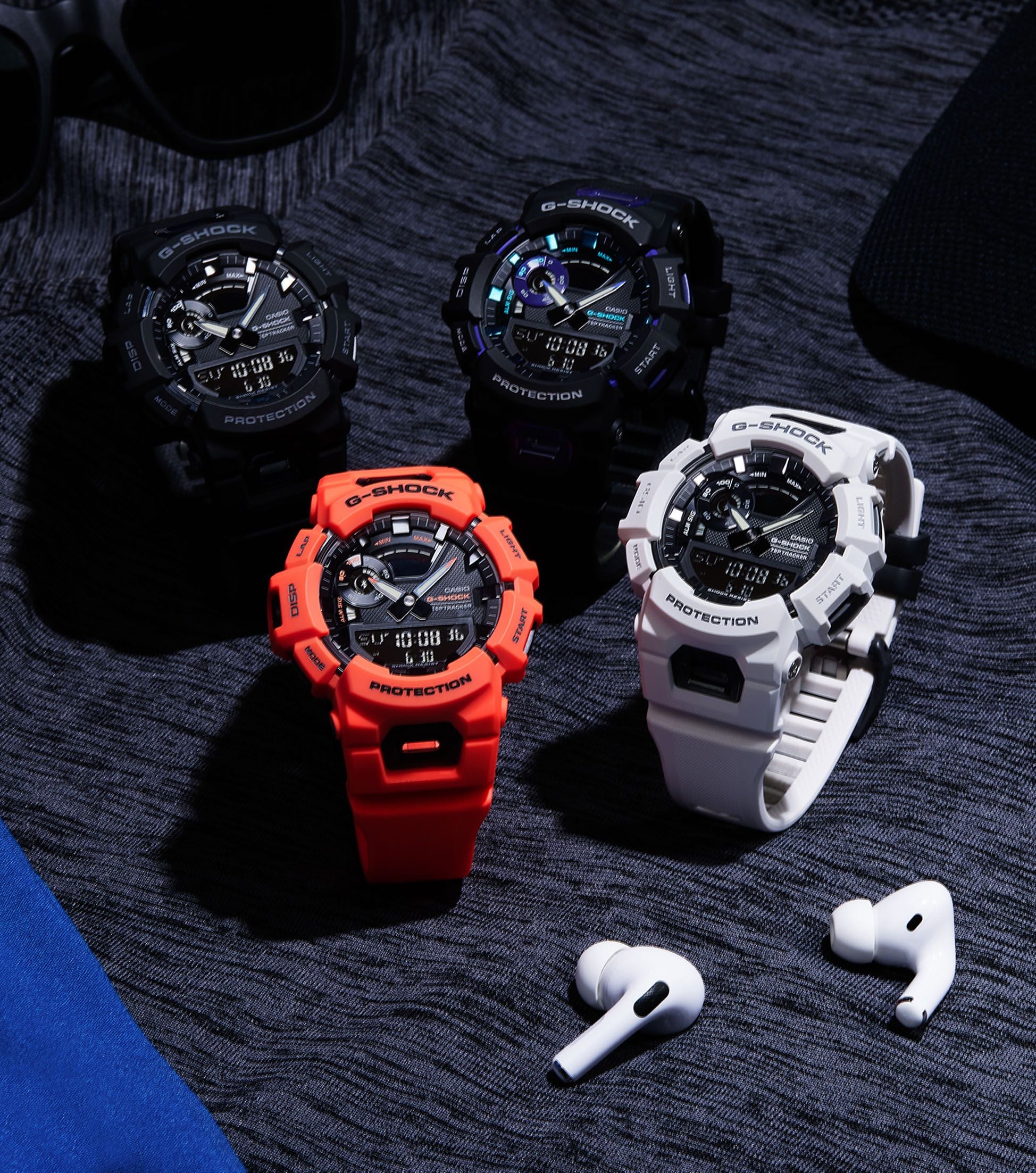 Orologio Uomo CASIO G-SHOCK Gomma Bluetooth Analogico Digitale GBA-900-4AER