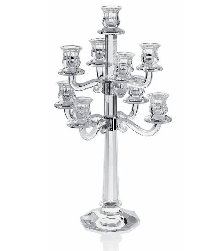 Candeliere Ottaviani Cristallo Lucido 9 Fiamme Trasparente 800417