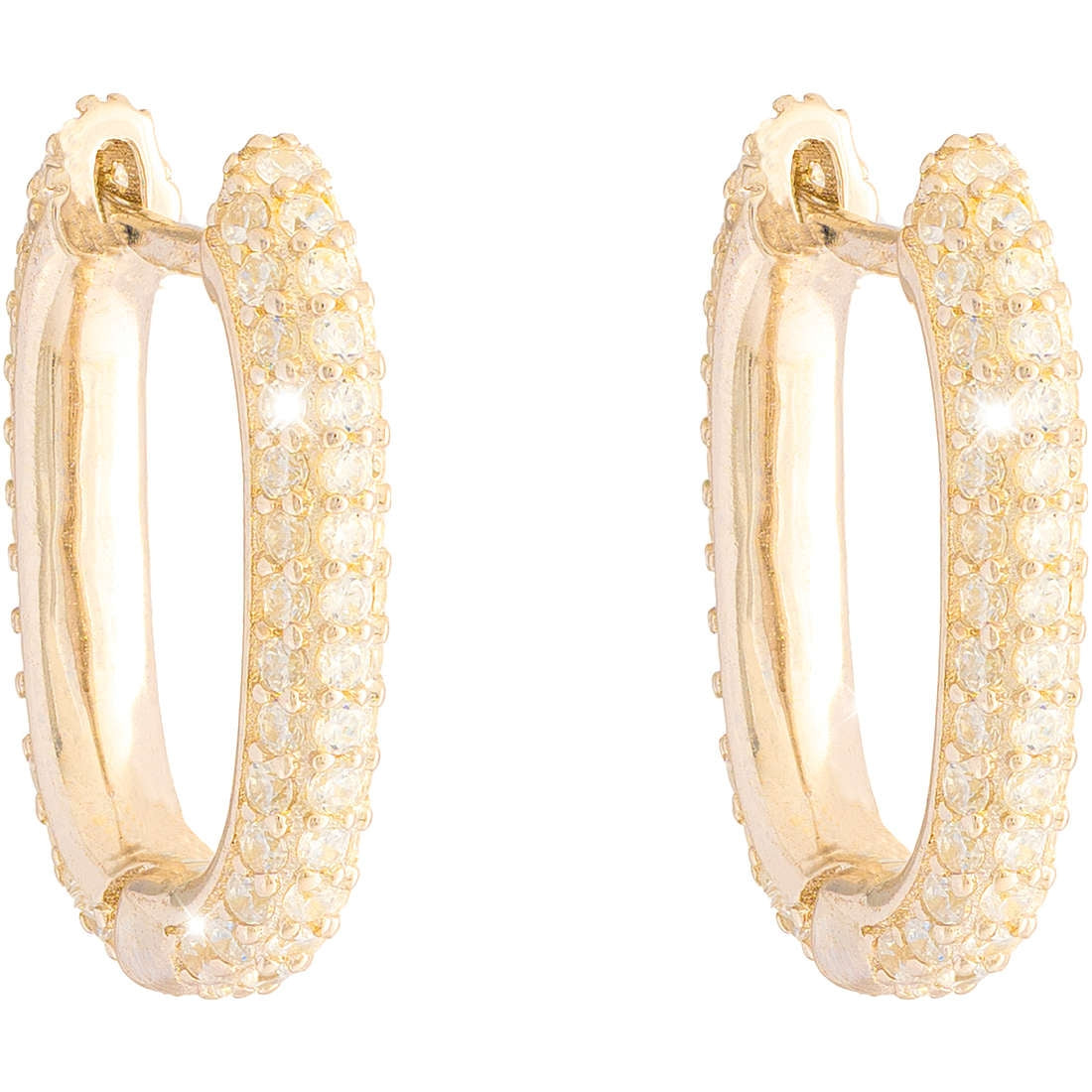 Orecchini Donna Rebecca acciaio Golden ear