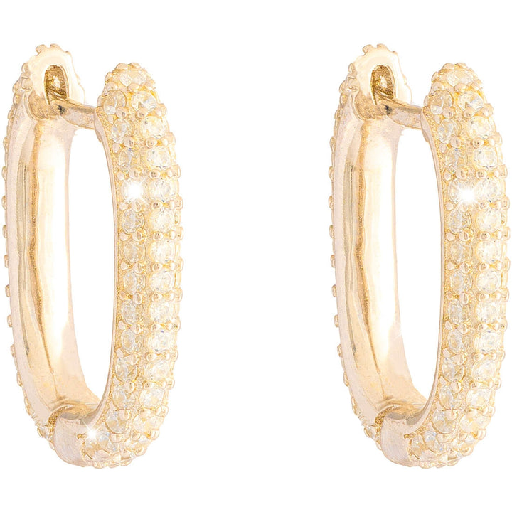 Orecchini Donna Rebecca acciaio Golden ear