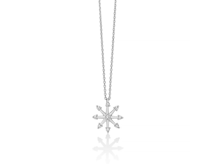 Collana Donna Miluna sole oro 375 e Diamanti CLD4666X