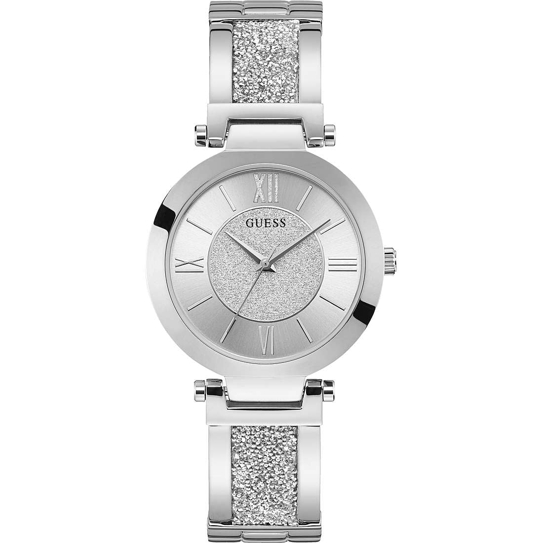 Orologio Donna Guess Quarzo Solo Tempo Zirconi Lavorati W1288L1