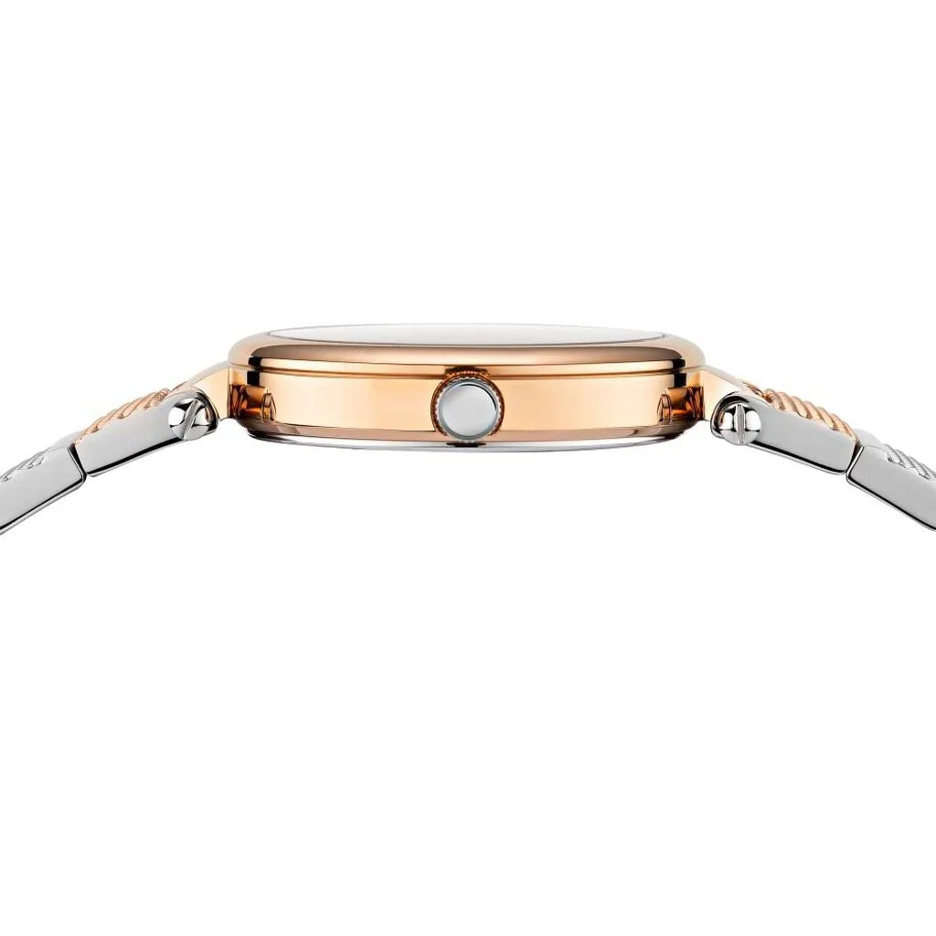 Orologio Donna Versus By Versace Quarzo Solo Tempo Acciaio Bicolore Leone Rosè VSP1G0821