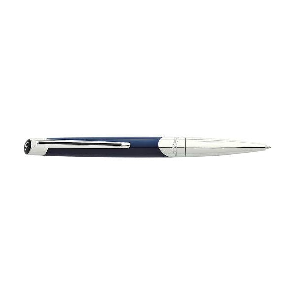 Penna Uomo Dupont Acciaio Defi Sfera Smalto Blu 405736
