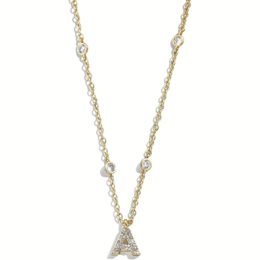 Collana Donna Liu Jo Acciaio Dorato iniziale A Catena Rollò LJ2659