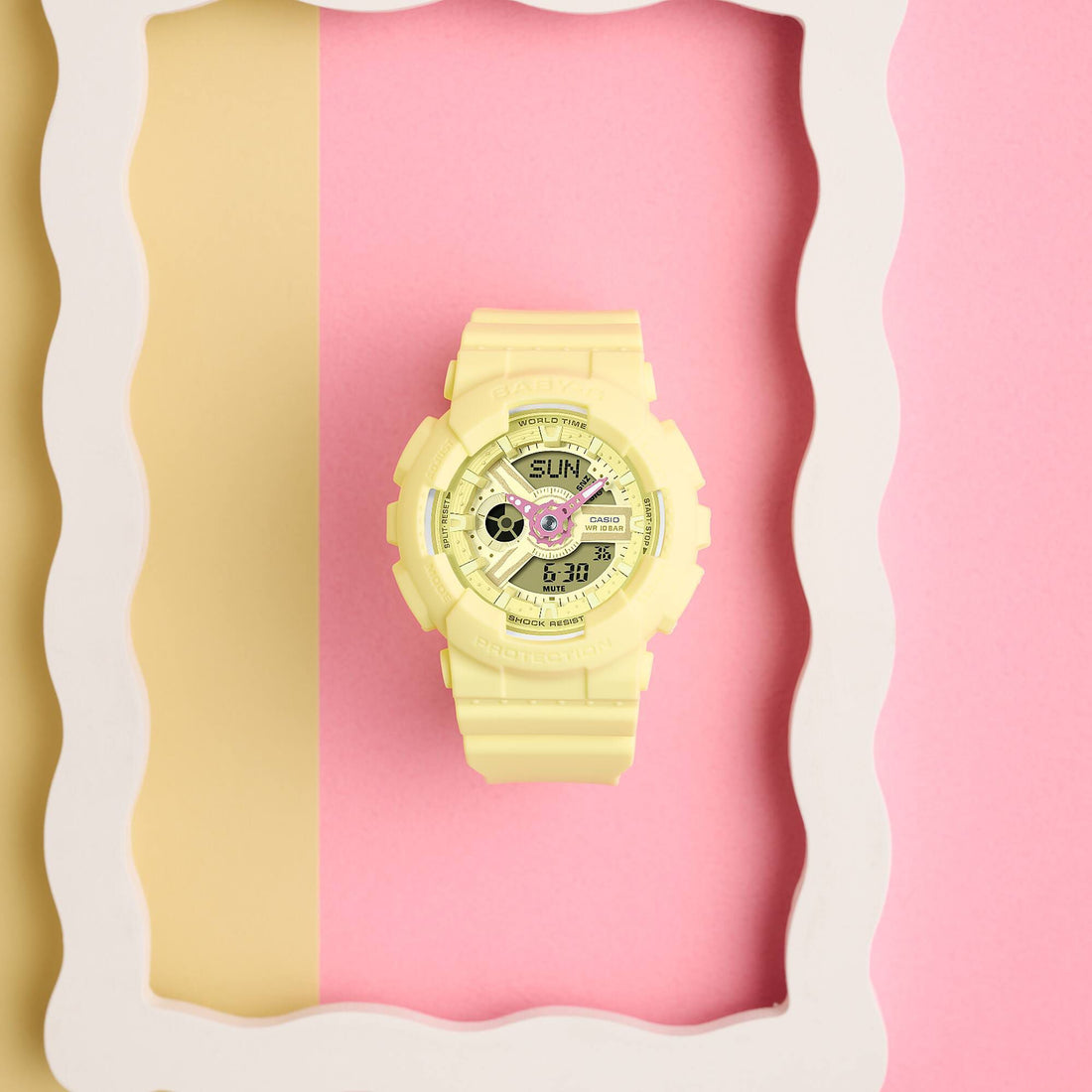 Orologio Donna Bambina Casio G-SHOCK BABY-G Giallo BA-110AH-9AER