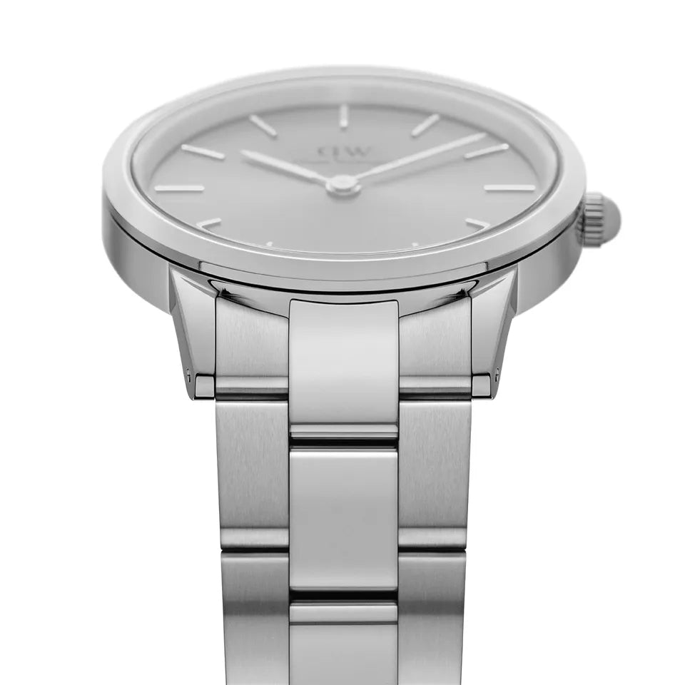Orologio Donna Daniel Wellington Quarzo Solo Tempo Acciaio Argentè 28 mm DW00100402