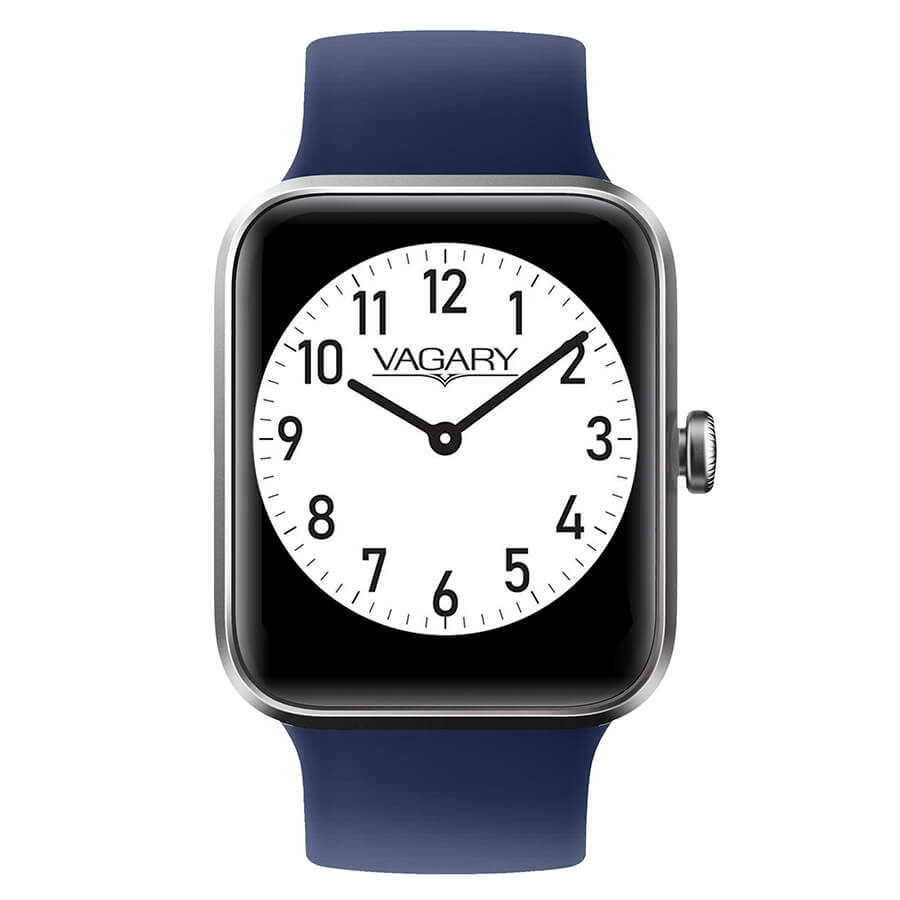 Orologio Uomo Vagary Smartwatch Acciaio Gomma Blu X02A-005VY