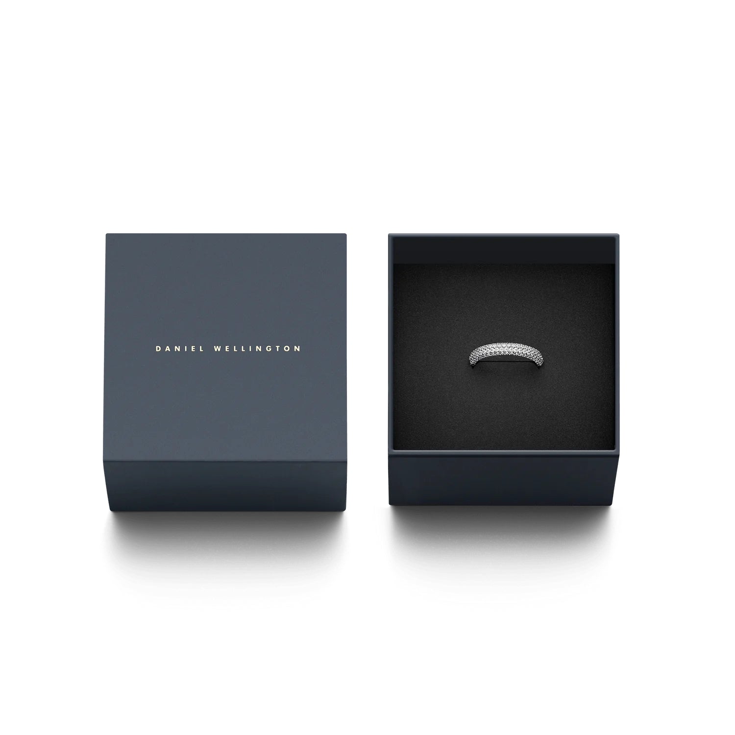 Anello Donna Daniel Wellington Oro Pavè Zirconi Crystal Misura 14 DW00400646