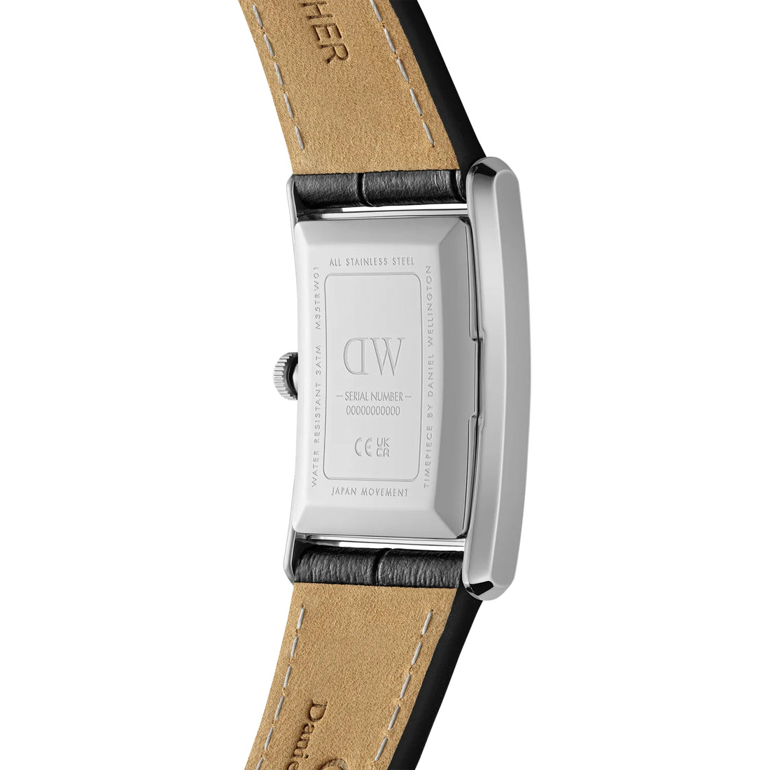 Orologio Unisex Daniel Wellington Acciaio Bound Pelle Nero 35x24 mm DW00100697