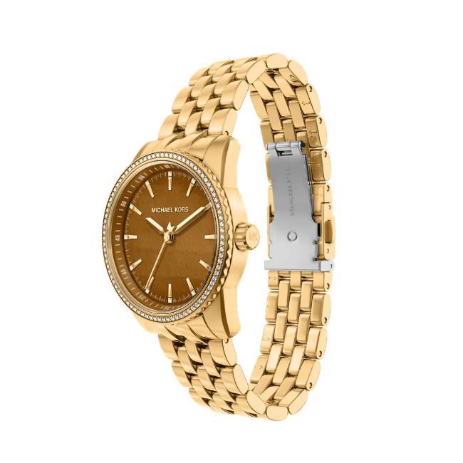 Orologio Donna Michael Kors Acciaio Oro Quarzo Solo Tempo MK7581