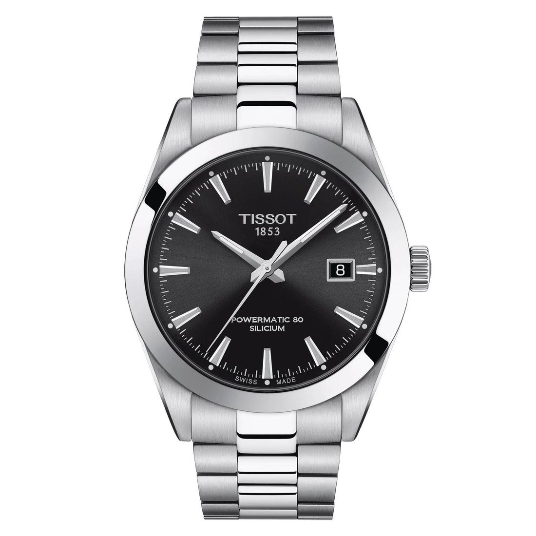 Orologio Uomo  automatico Acciaio Tissot  Gentleman Powermatic 80 Silicium