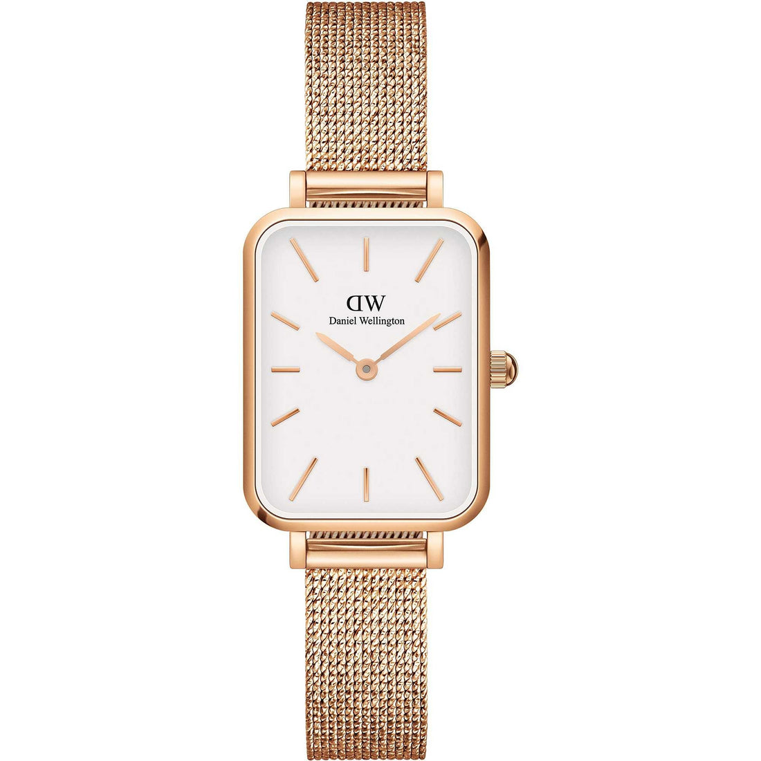 Orologio Donna Daniel Wellington Quadro Cassa 20 x 26 mm Acciaio Rosè DW00100431