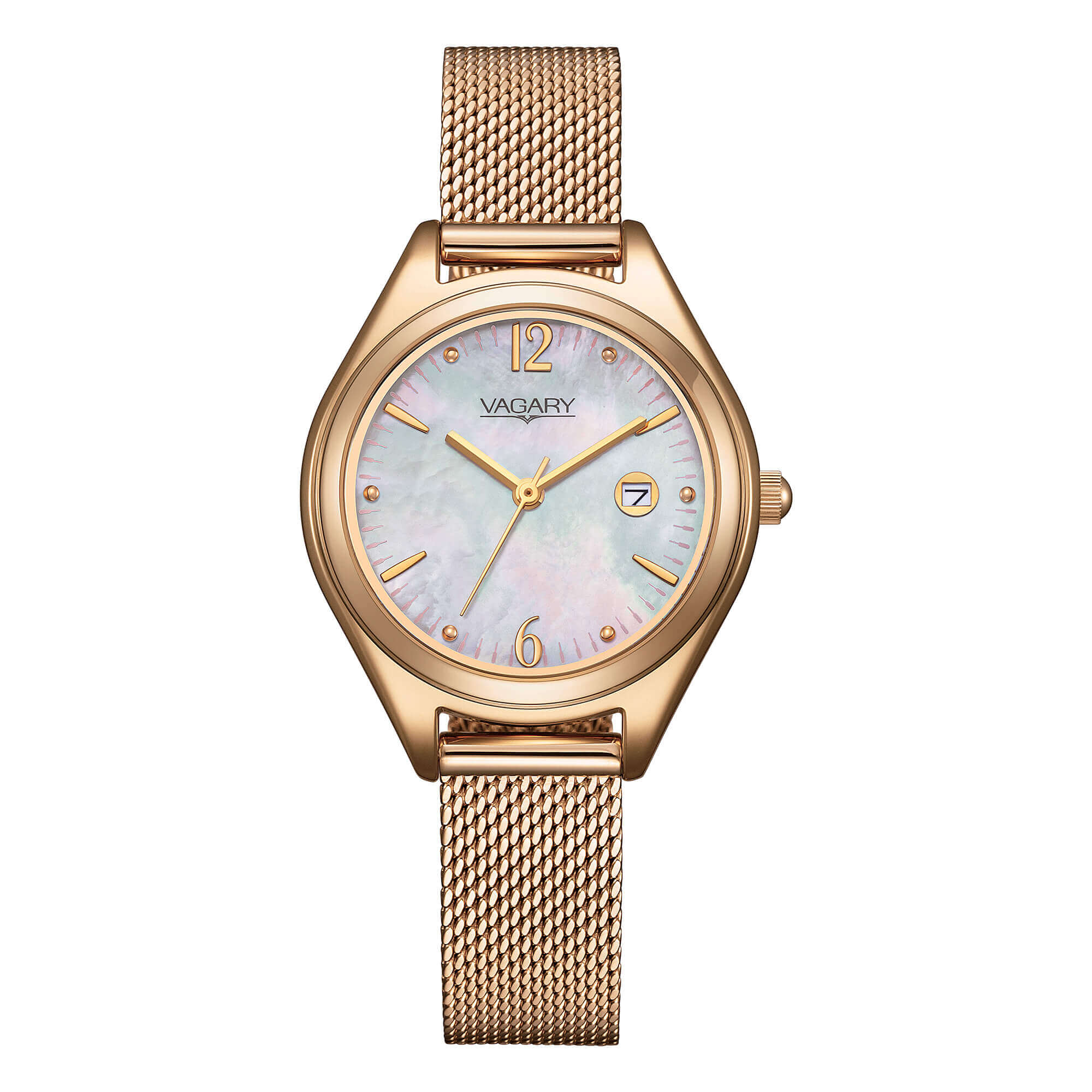 Orologio Donna Vagary By Citizen Flair Celeste Madreperla Rosè IU3-592-11