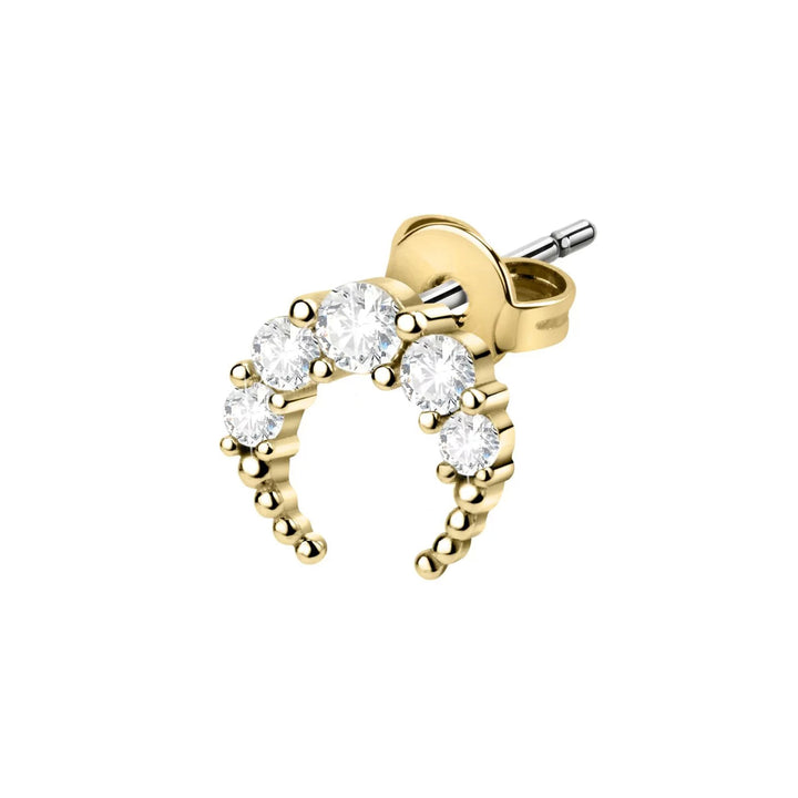 Monorecchino Donna La Petite Story Ottone Con Zirconi Bianchi Exigo Earring LPS02ARQ105