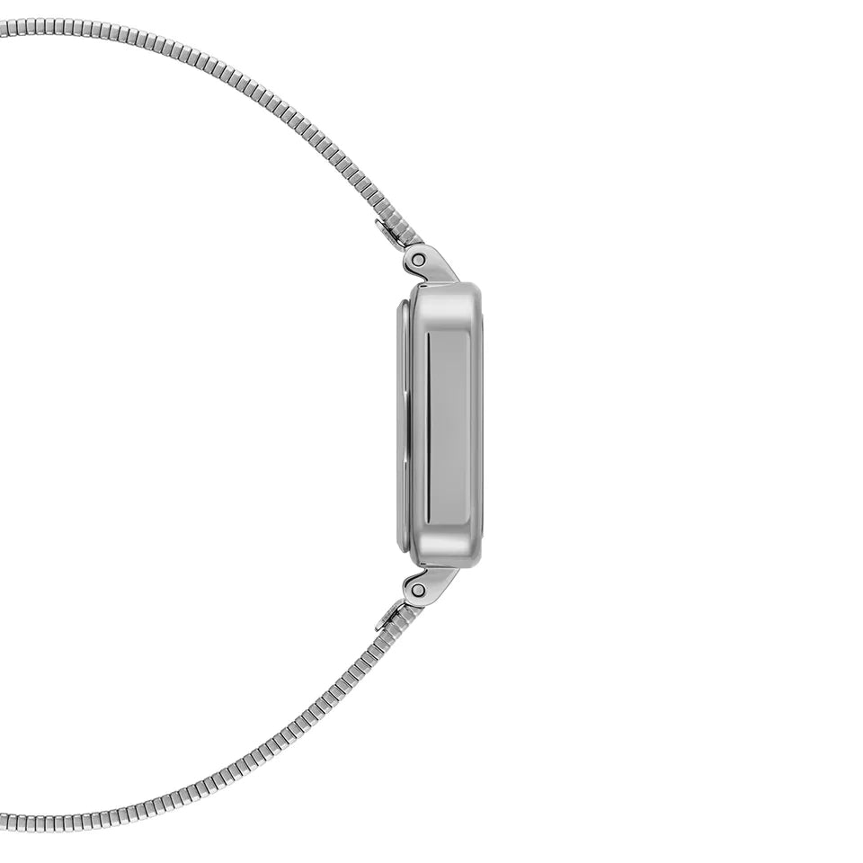 Orologio Donna Daniel Wellington Quadro Acciaio Bianco 22 x 22 mm DW00100521