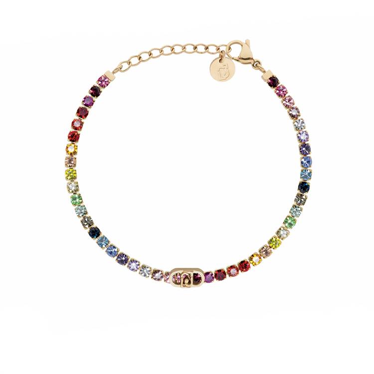 Bracciale Donna Liu Jo Acciaio Tennis Multicolor LJ3222