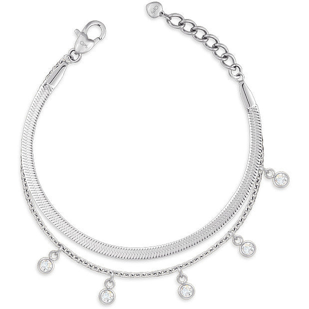 Bracciale donna gioielli Ops Objects Fable Crystals 800