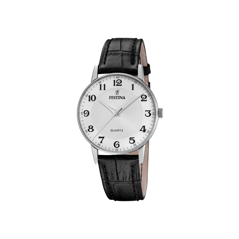 Orologio Uomo Acciaio Festina cinturino pelle F20690/1