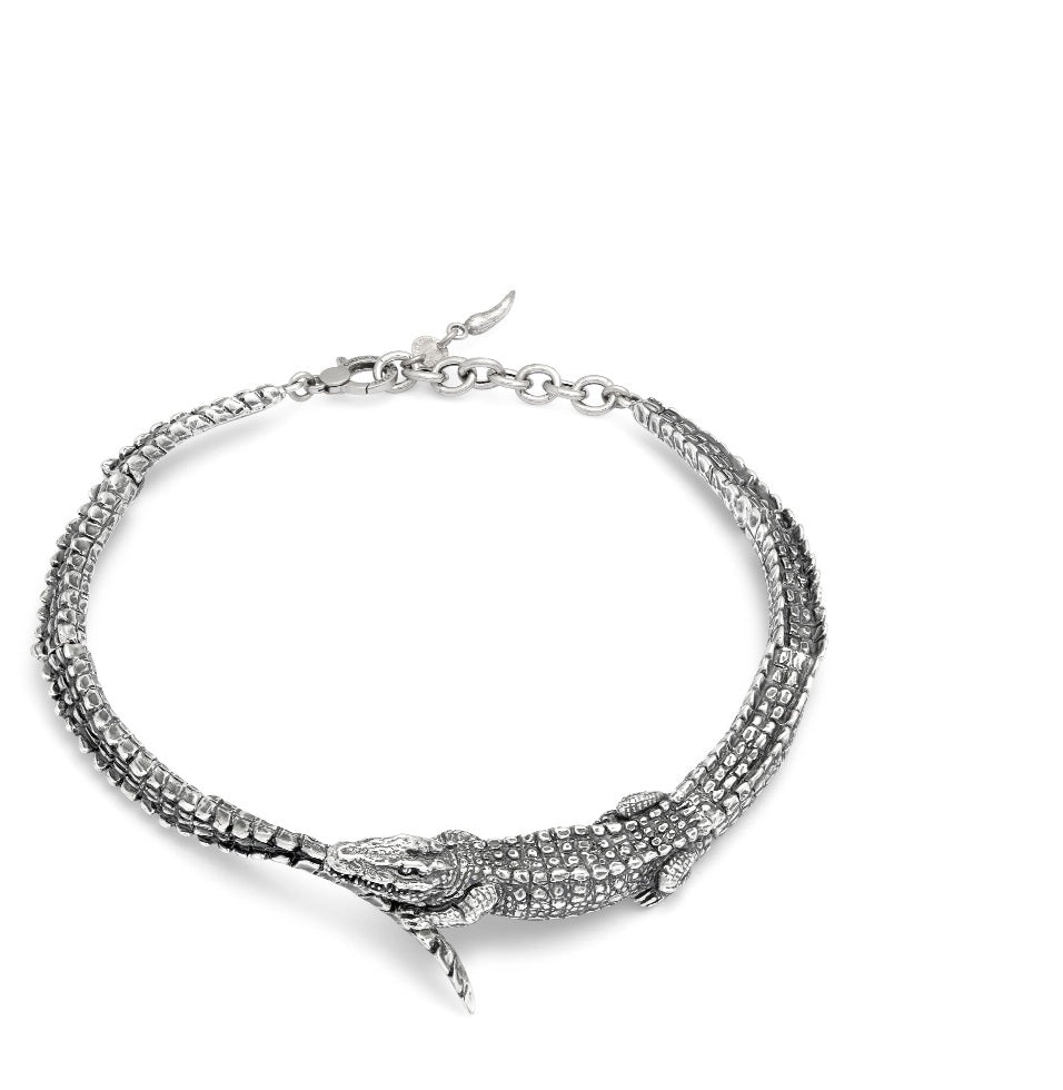 Collana Donna Giovanni Raspini Argento 925 Coccodrillo 12265