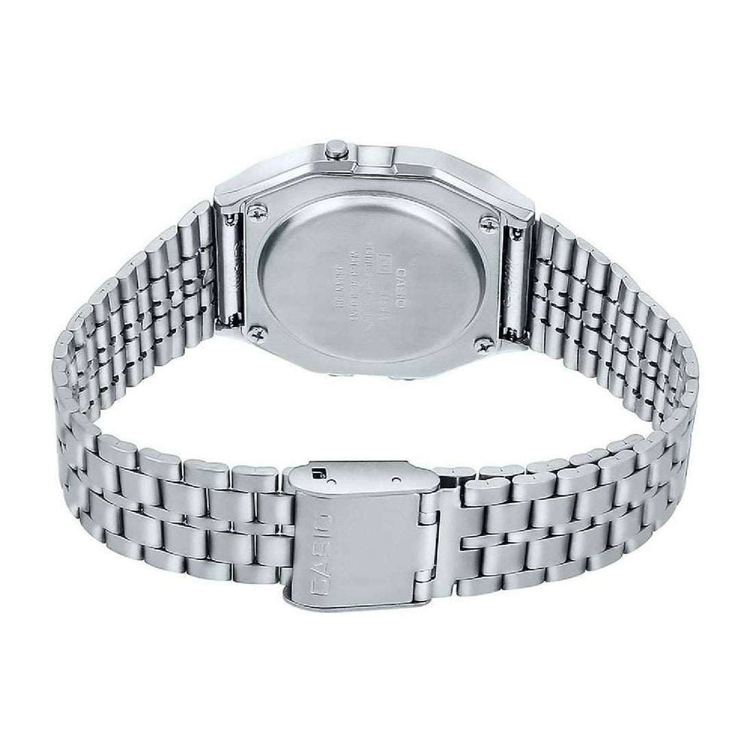 Orologio Donna Acciaio Casio Vintage Quarzo Diamond Digitale Cronografo A159WAD-1DF