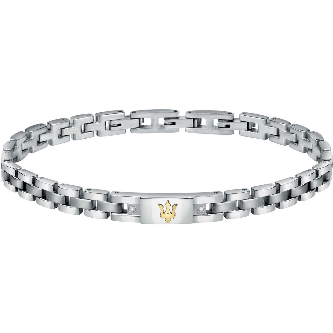 Bracciale Uomo Acciaio Maserati Diamanti JM221ATY04