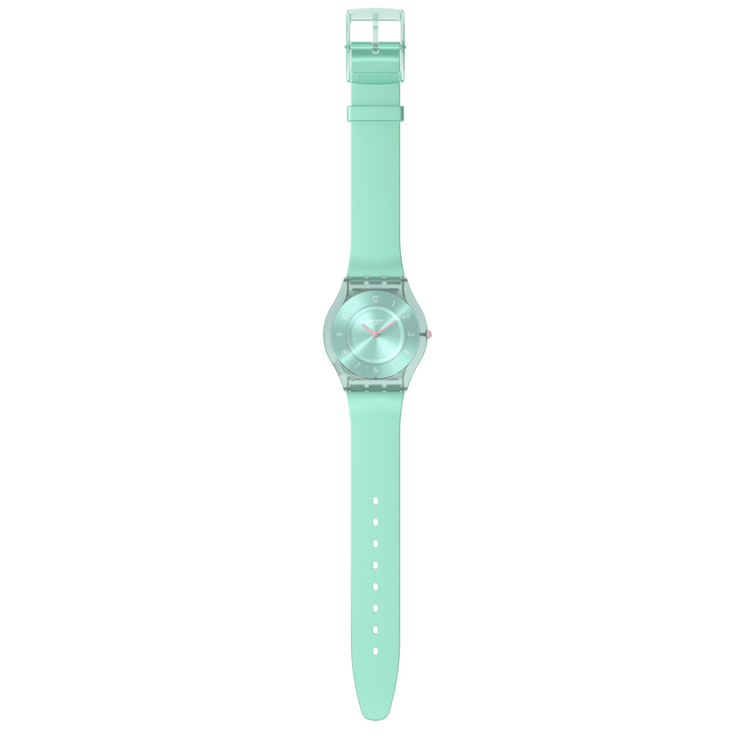Orologio Donna Swatch Quarzo Solo Tempo Turchese Skin Pastelicious Teal SS08L100