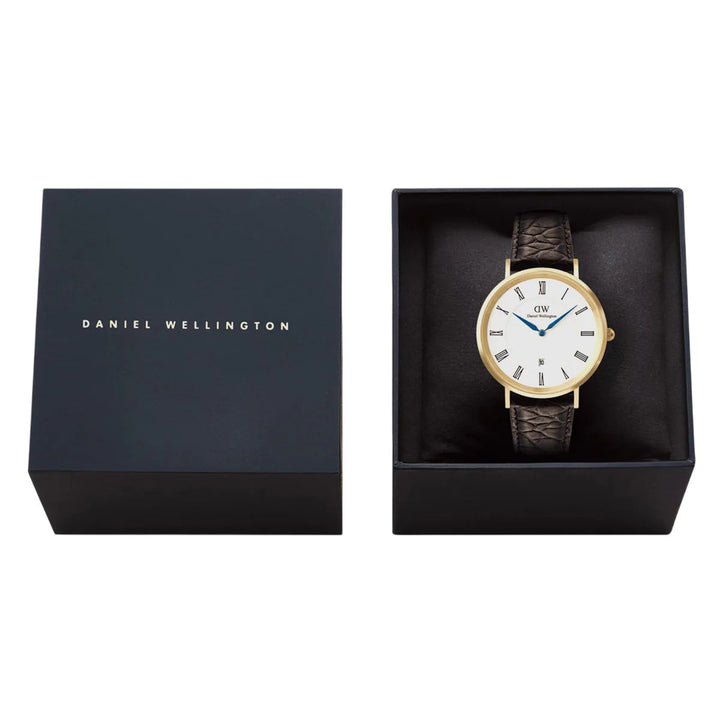 Orologio Uomo Daniel Wellington Quarzo Pelle Classic Roman Numerals DW00100912