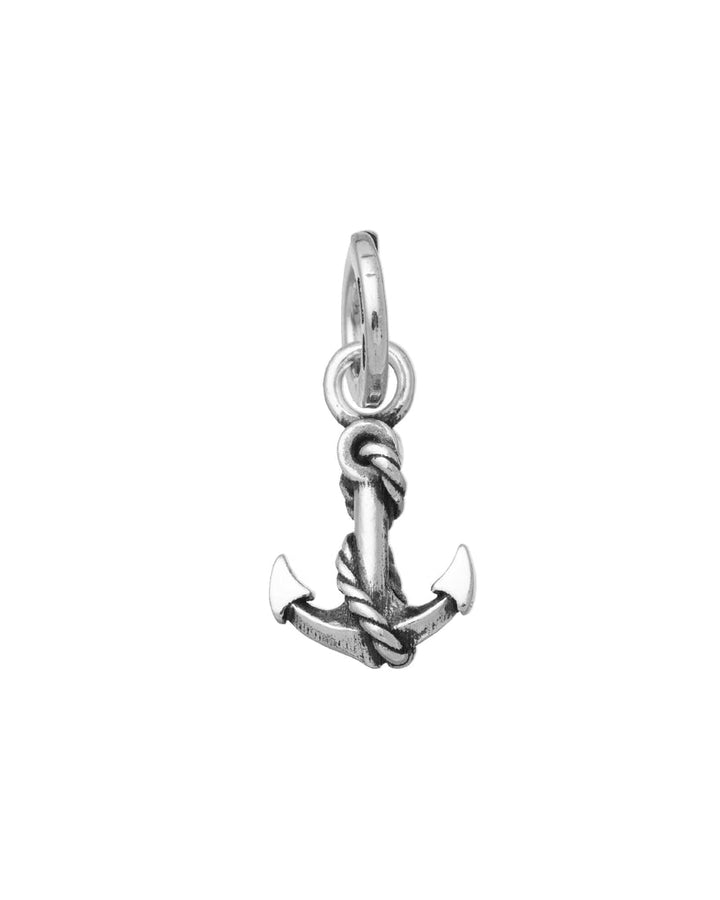 Charm Uomo Giovanni Raspini Argento 925 Mini Ancora Realizzato A Mano 10902
