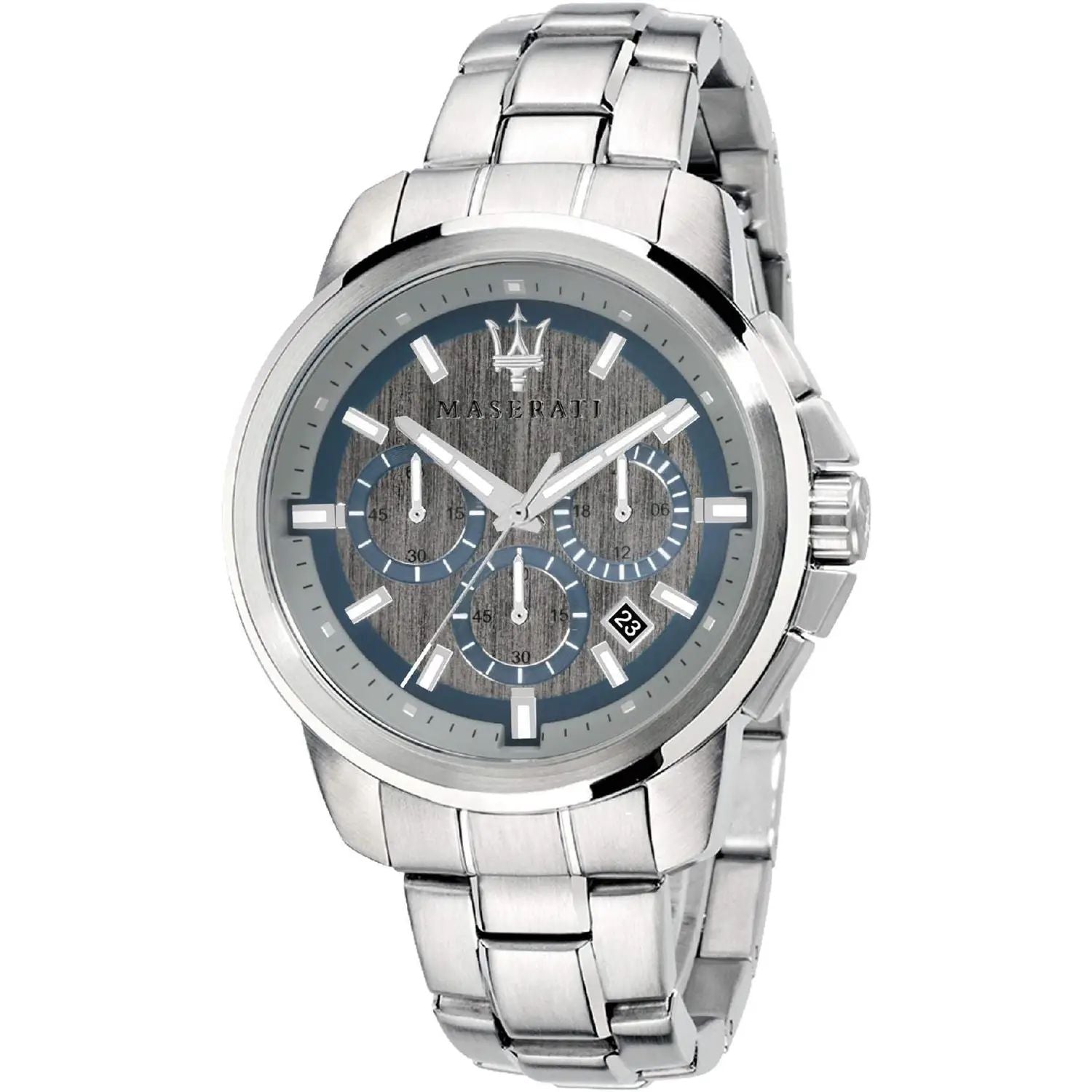 Orologio Uomo Maserati Acciaio Quarzo Grigio Cronografo R8873621006