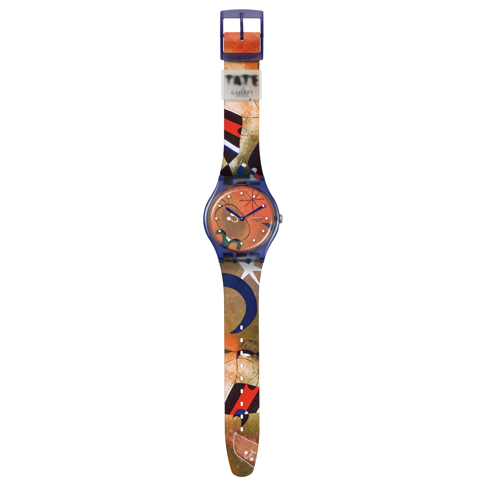 Orologio Unisex Swatch Miro's Women & Bird In The Moonlight SO29Z136
