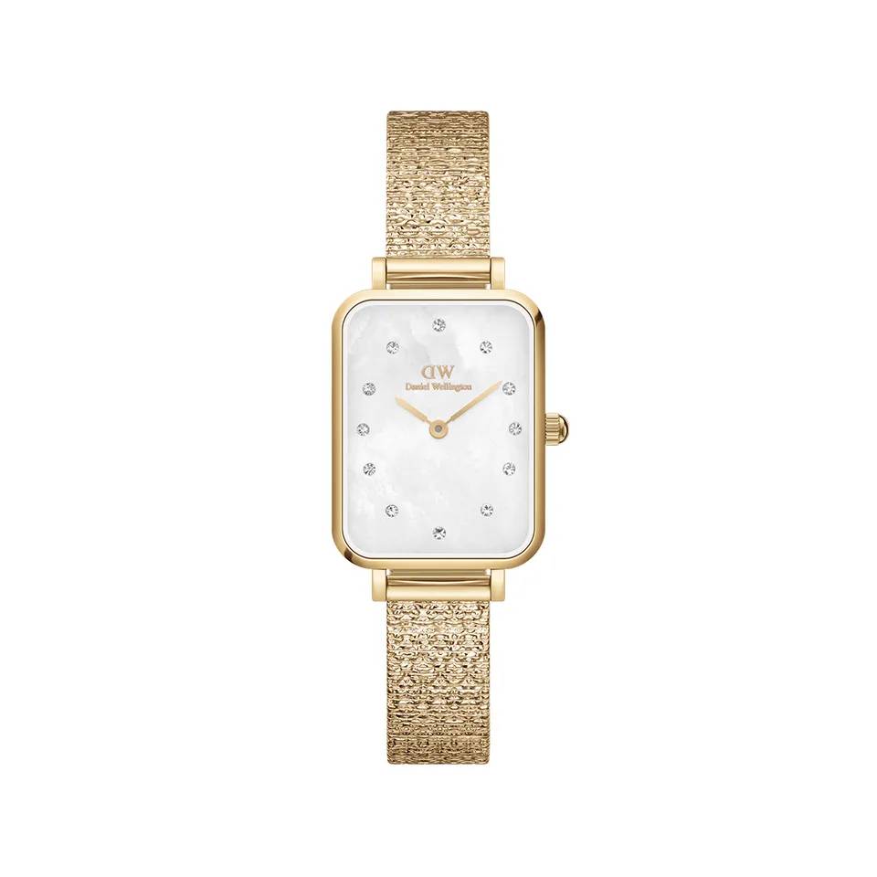 Orologio Donna Daniel Wellington Quarzo Solo Tempo Acciaio Madreperla Zirconi DW00100582