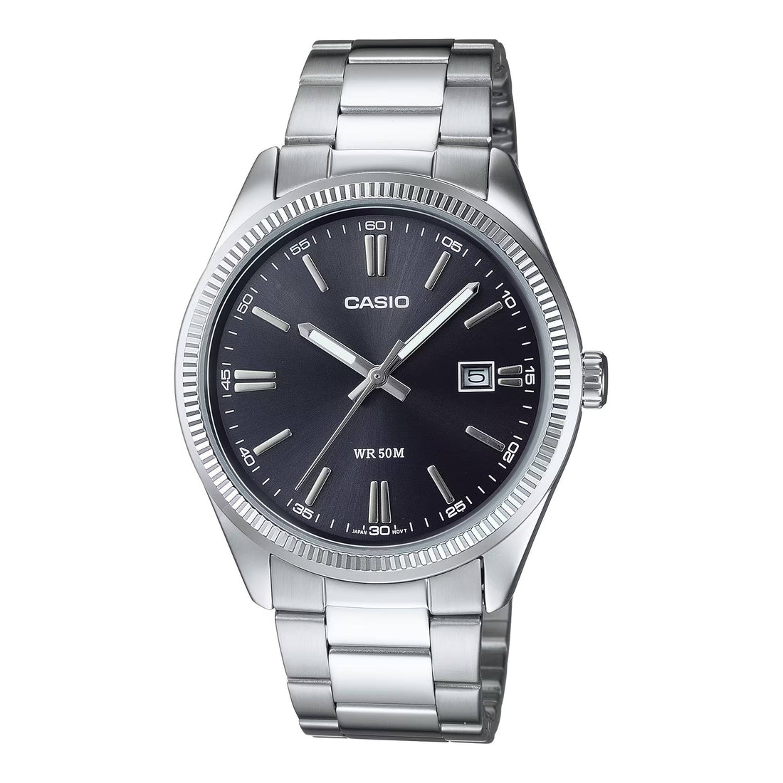 Orologio Unisex Acciaio Casio Quarzo Nero MTP-1302PD-1A1VEF