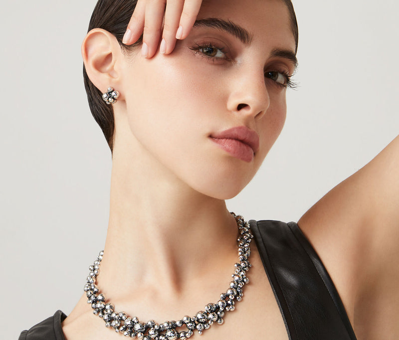 Orecchini Donna Giovanni Raspini Argento 925 Ciondolo Bottone Bubbles 11578