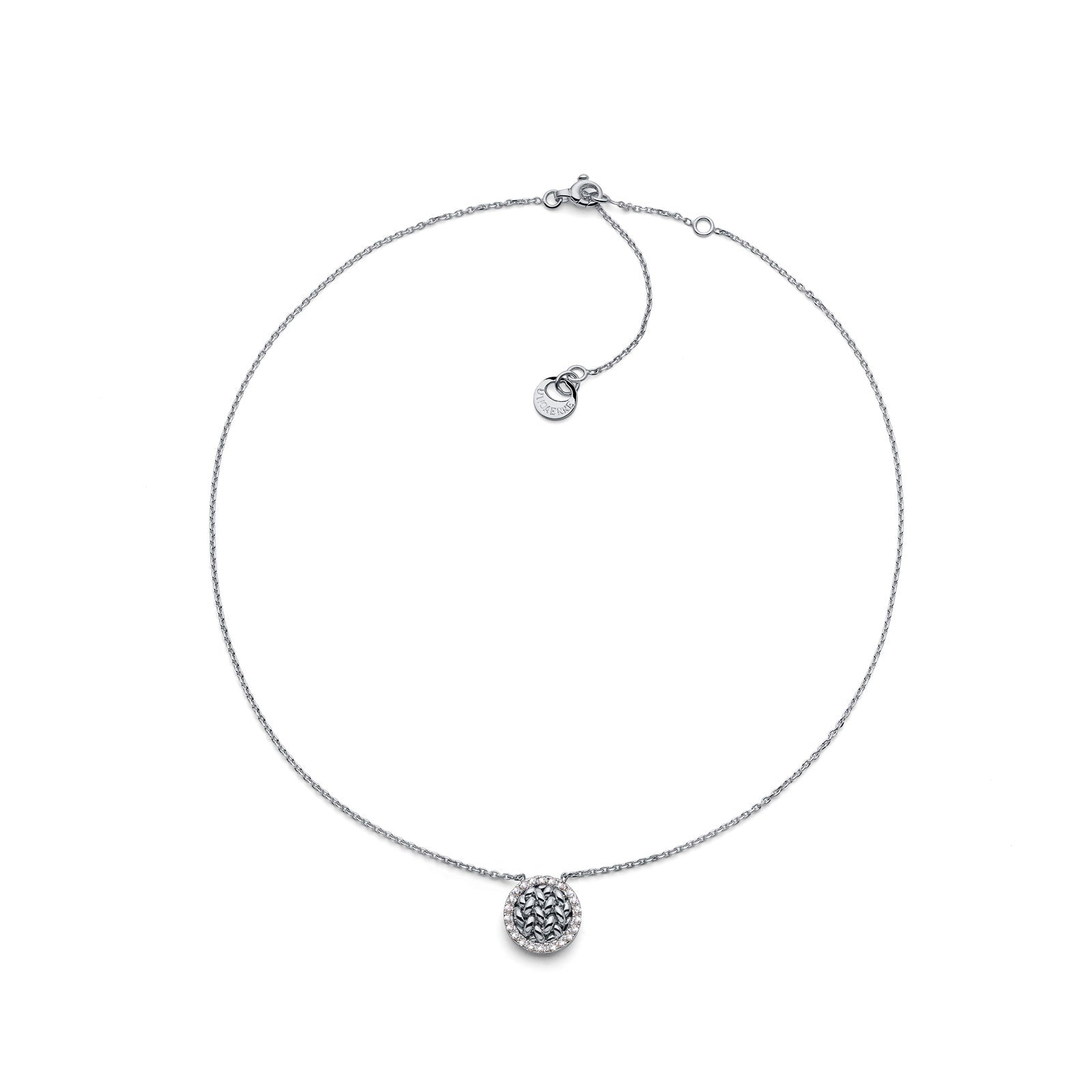 Collana Donna Unoaerre Argento 925 chicco e zirconi 571970