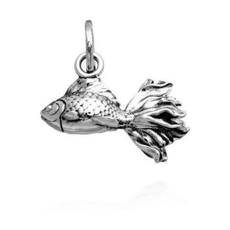 Charm Unisex Giovanni Raspini Argento 925 Pesce Tropicale Realizzato A Mano 11452
