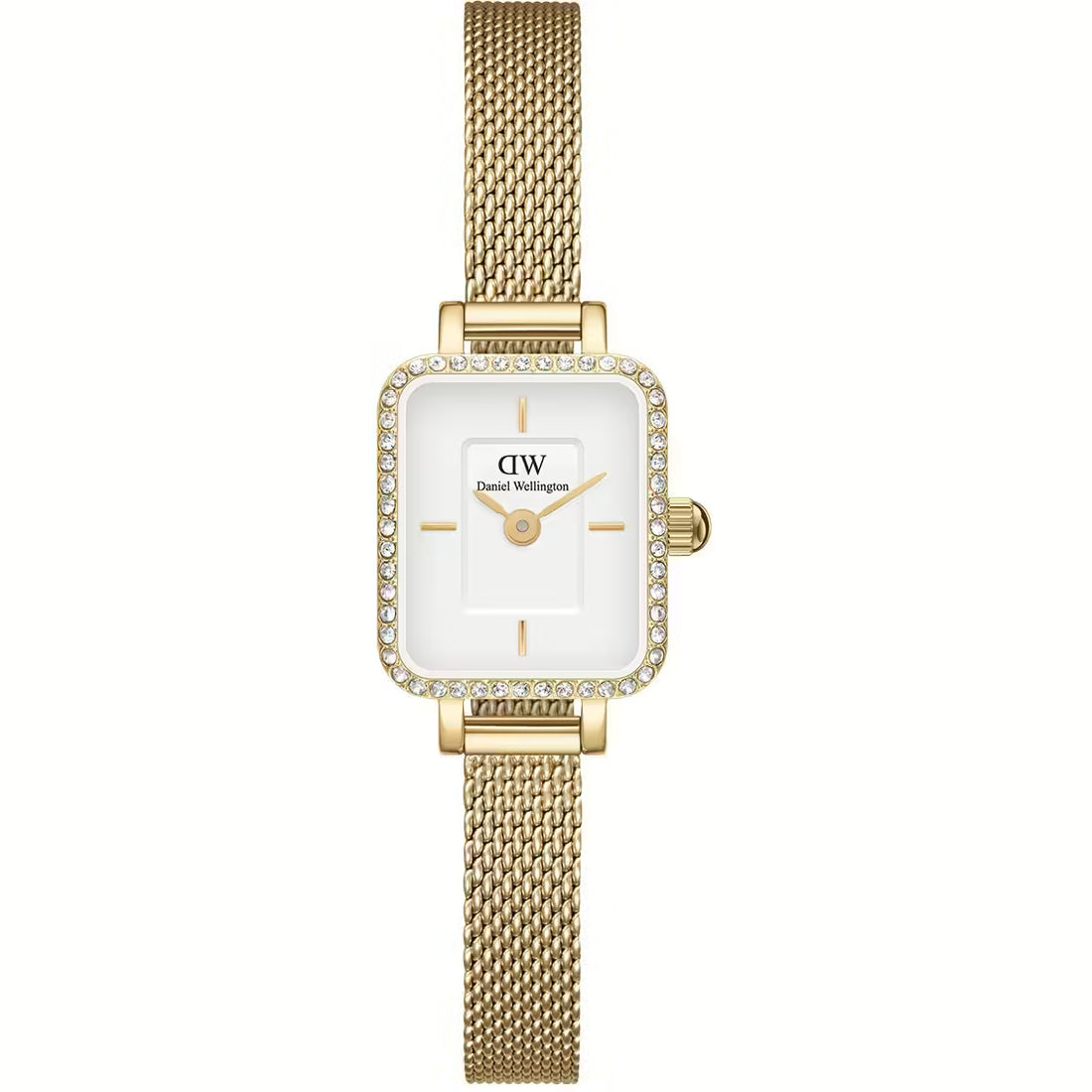 Orologio Donna Daniel Wellington Quadro Mini Acciaio Dorato  DW00100730