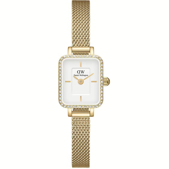 Orologio Donna Daniel Wellington Quadro Mini Acciaio Dorato  DW00100730