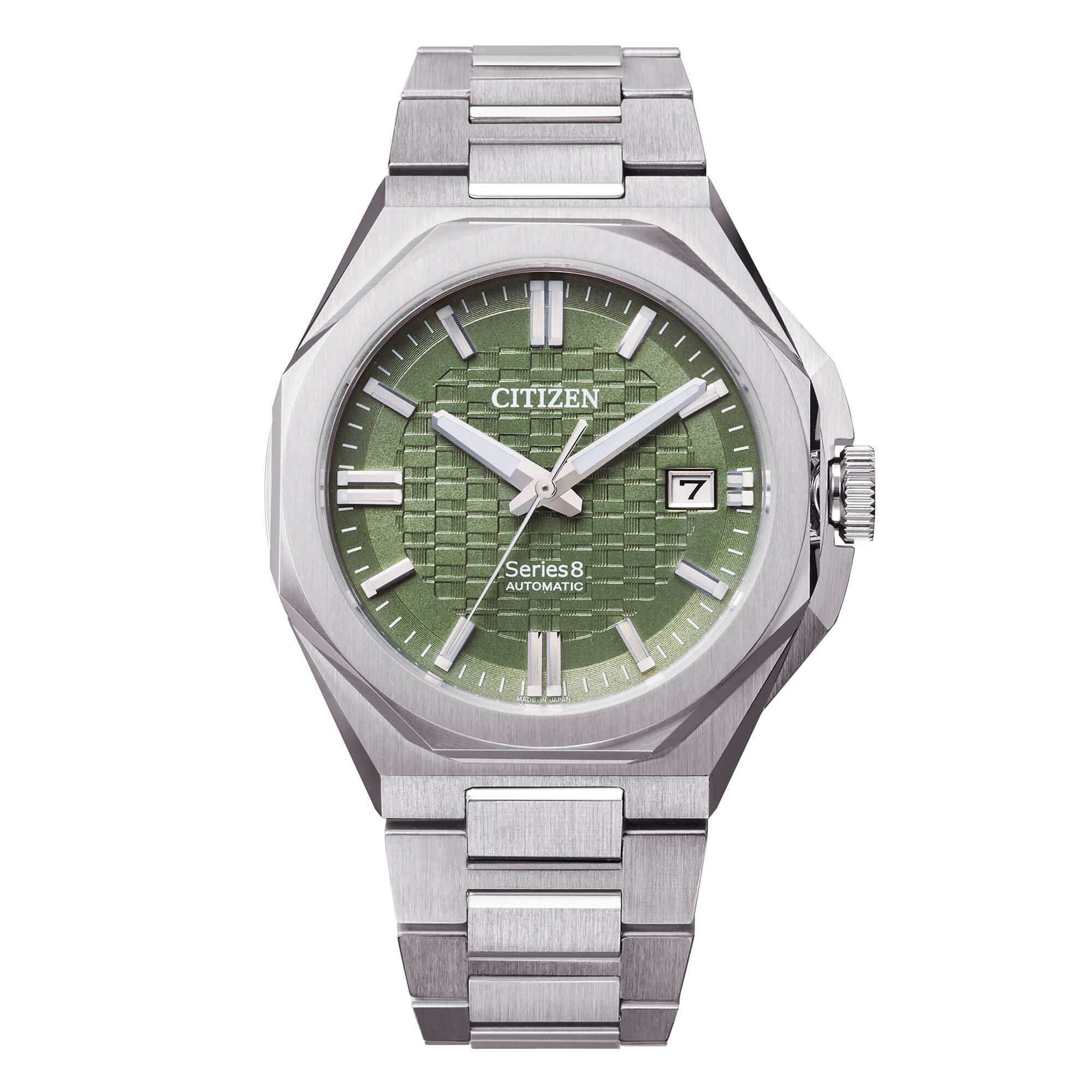 Orologio Uomo Citizen Serie 8 Automatico Verde Oliva NB6080-51W