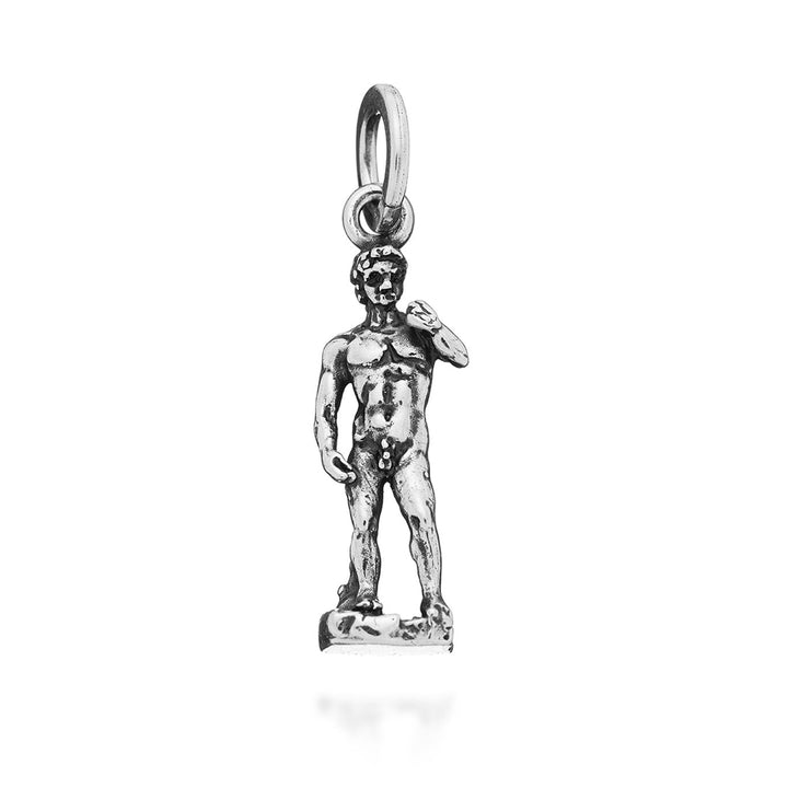 Charm Unisex Giovanni Raspini Argento 925 David Realizzato A Mano 09327