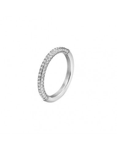 Anello Donna Liu Jo acciaio con  zirconi  LJ2145M16