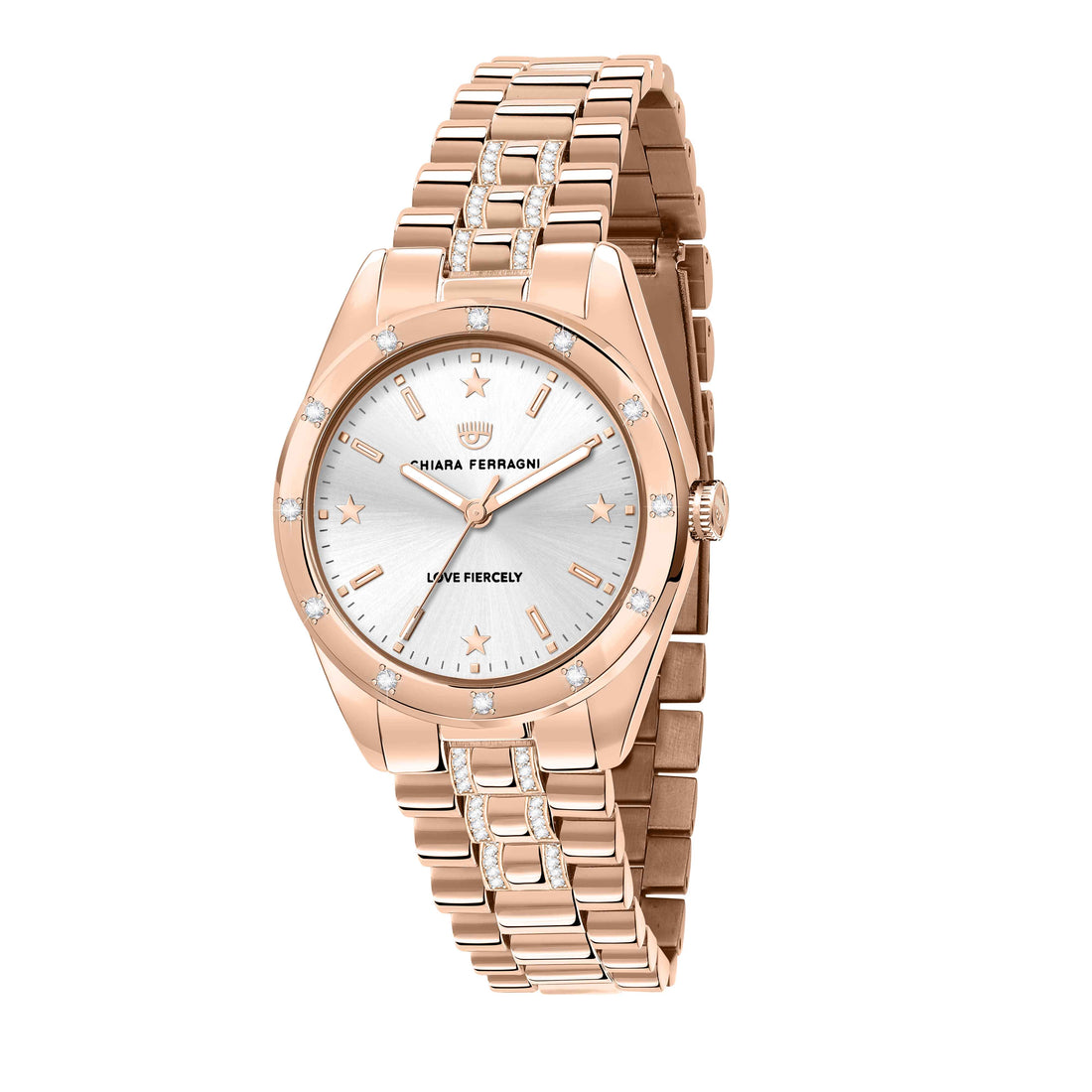 Orologio Donna Chiara Ferragni Quarzo Solo Tempo Acciaio Rosè