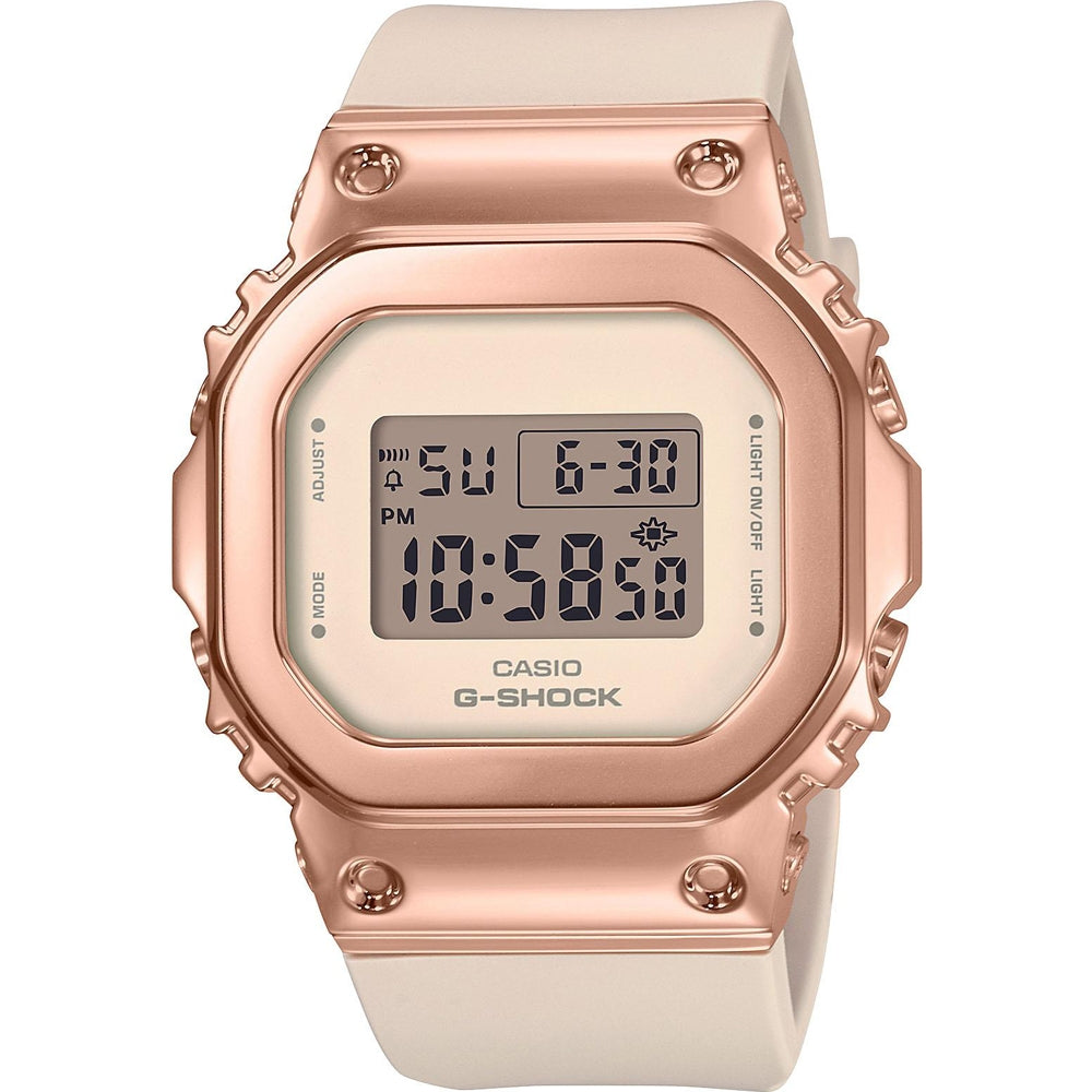 Donna Casio G-SHOCK Quarzo rosa Digitale Cronografo GM-S5600PG-4ER