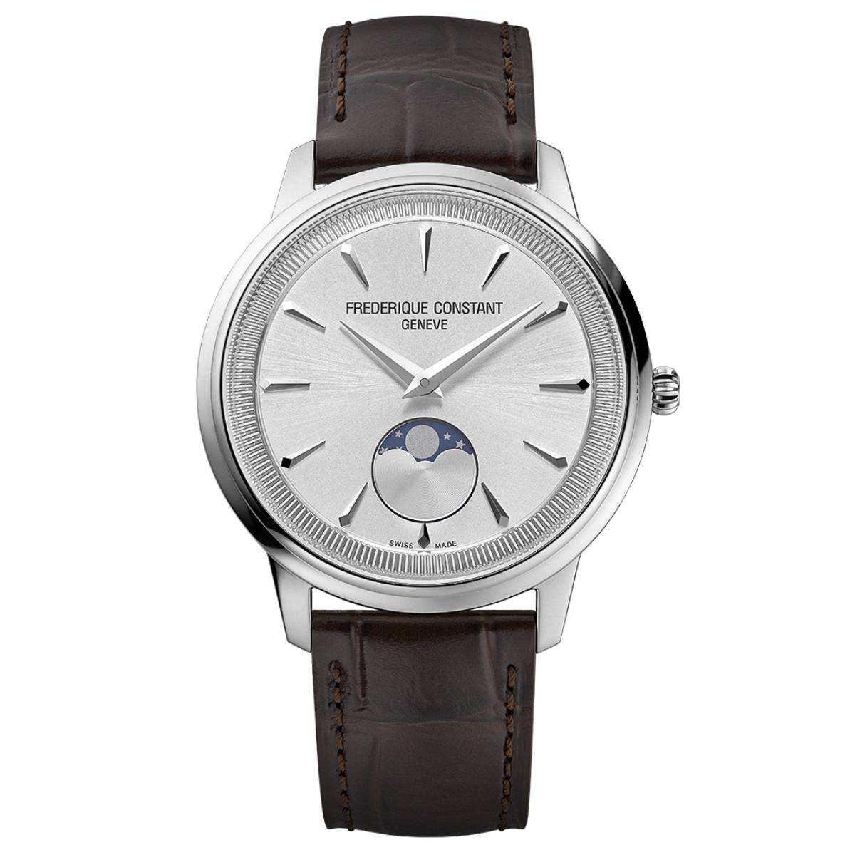 Orologio Unisex Frederique Constant MOONPHASE MONETA Quarzo FC-206S3S6