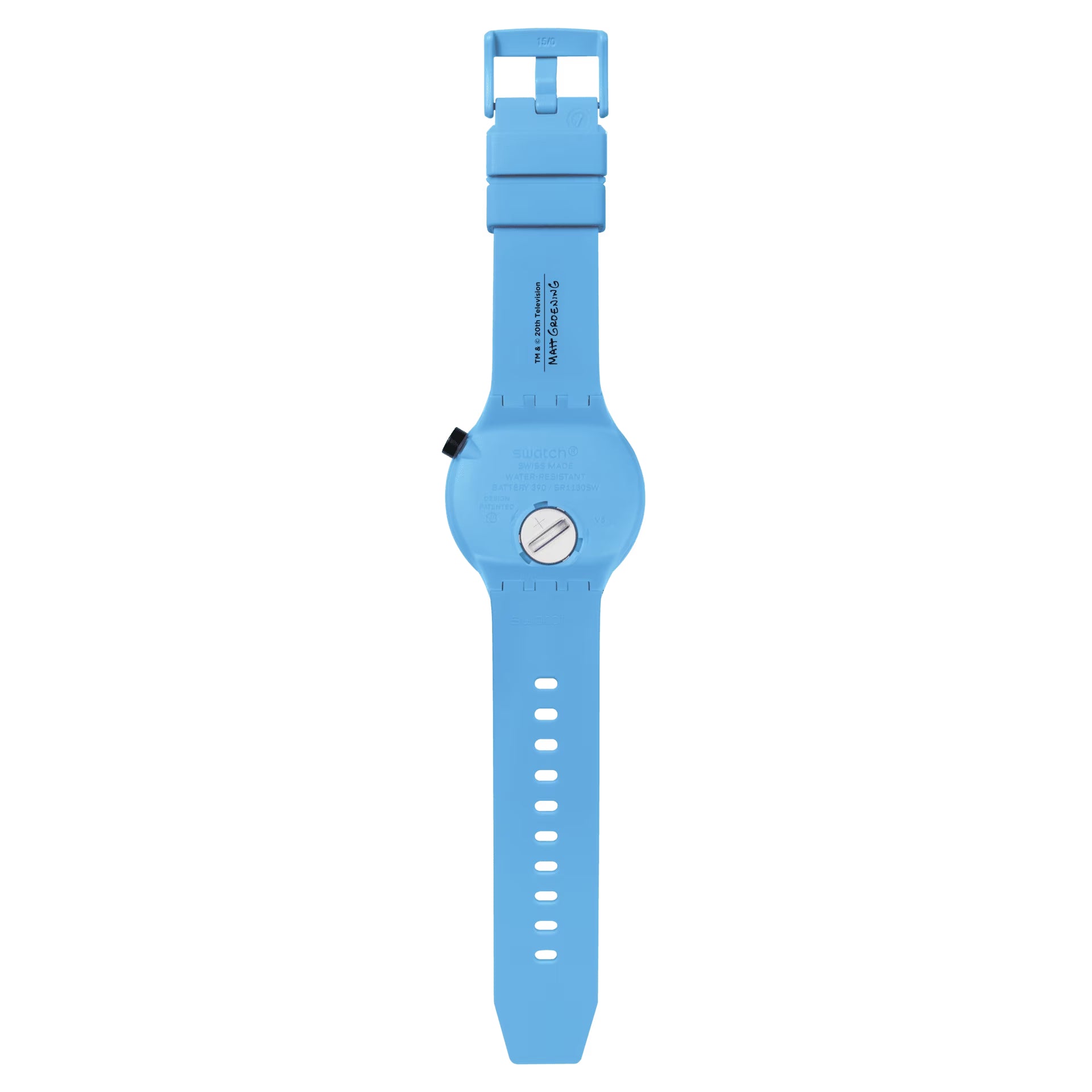Orologio Unisex Swatch Best Dad Ever Homer Big Bold Simpson Collection SB05Z100