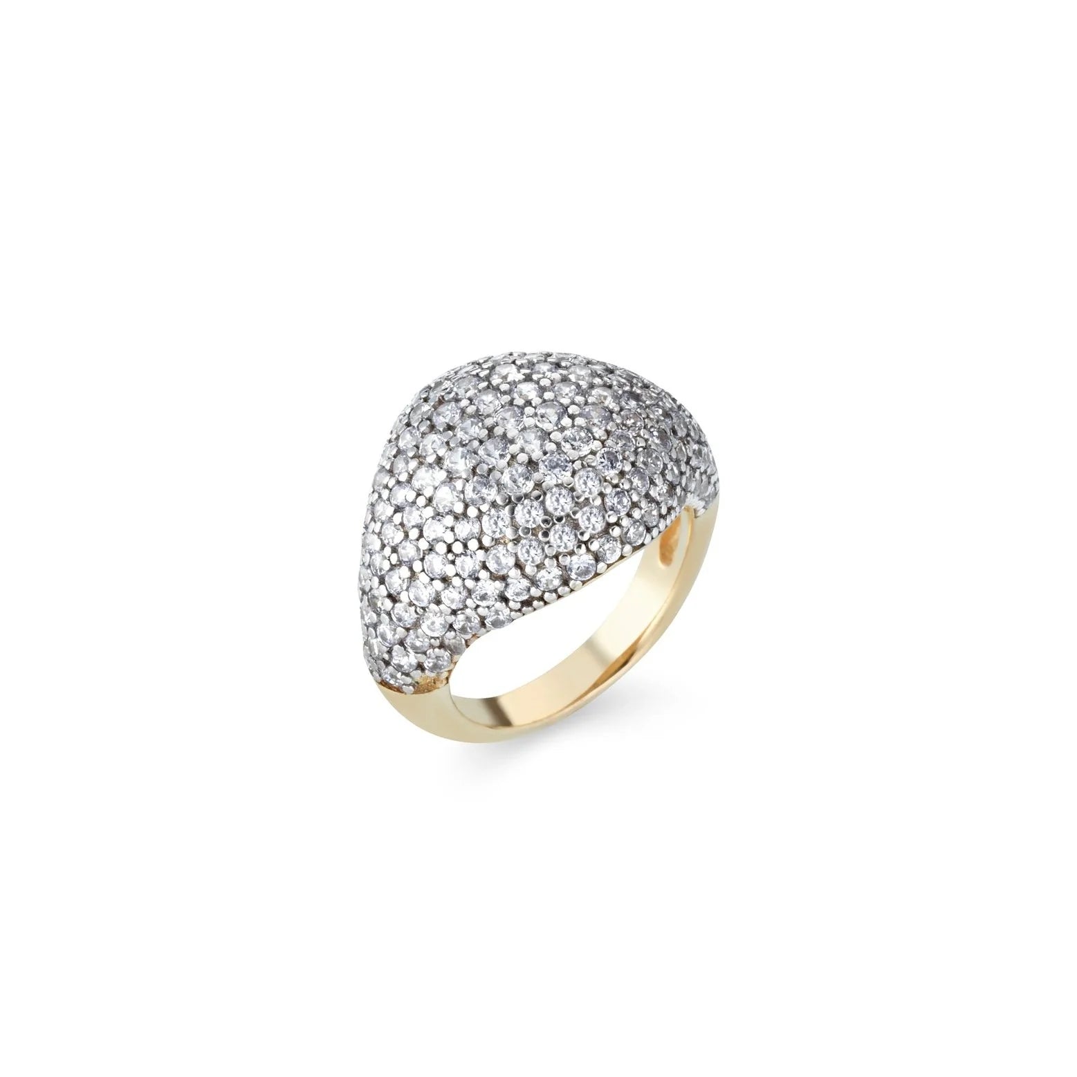 Anello Chevalier Donna Laura P. Argento Dorato 925 Zirconi Lavanda AN0106GL/6