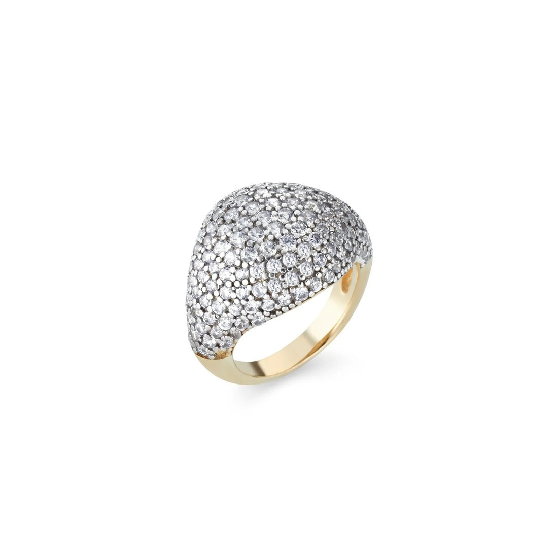 Anello Chevalier Donna Laura P. Argento Dorato 925 Zirconi Lavanda AN0106GL/6